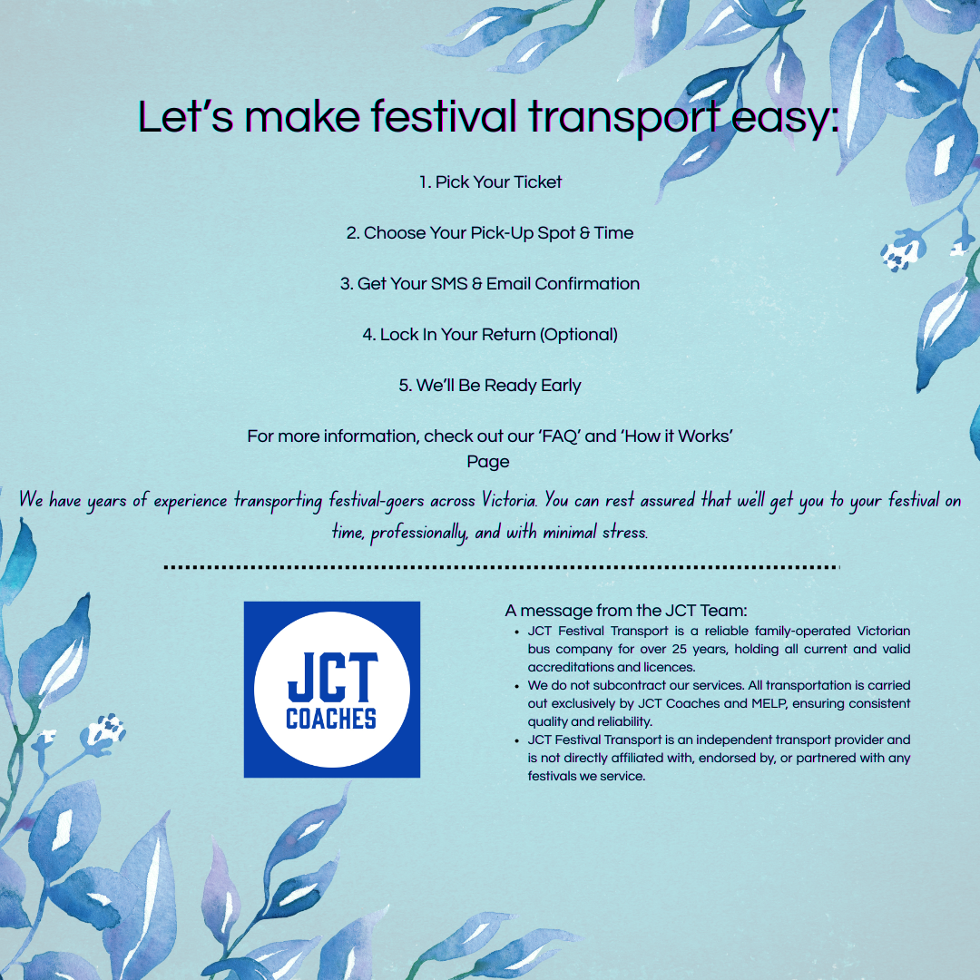 Coming Soon - Beyond the Valley Music Festival Transportion